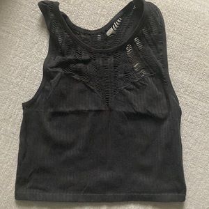 Express One Eleven Crop Top